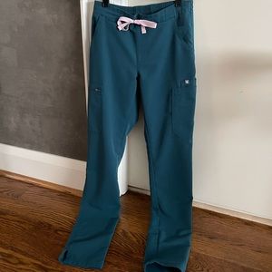 Limited Edition Caribbean Blue Yola Skinny Scrub Pants XXS Tall